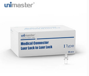 Medical Connectors Luer Lock to Luer Lock Box Indvidual