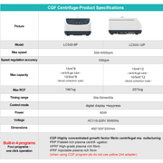 PRP PURE Centrifuge LC500-8